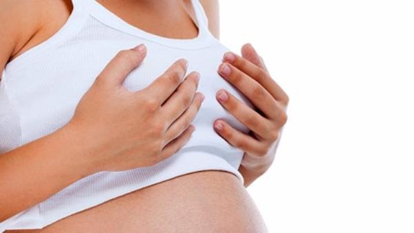 Tender breasts during pregnancy