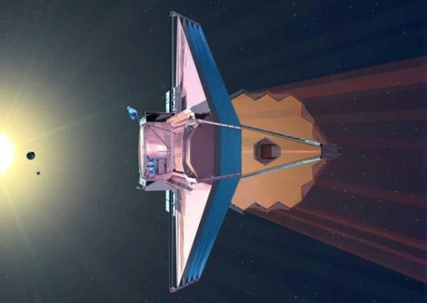 韦伯望远镜发射推进器安置在距离地球一百万英里的目的地