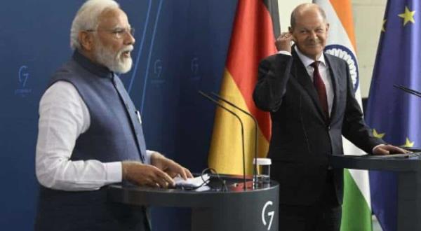印度总理莫迪在柏林表示，印度担心乌克兰和俄罗斯战争对人道主义的影响