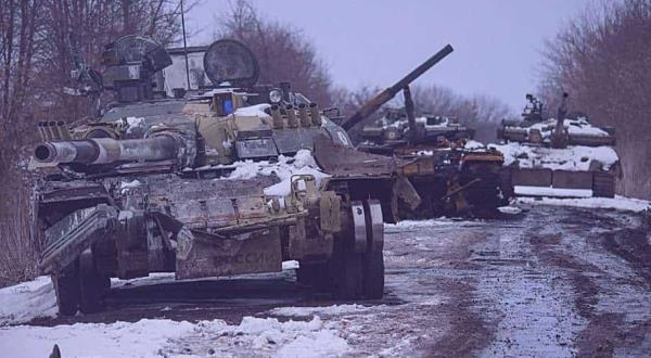 乌克兰:截获的谈话显示俄罗斯士兵破坏自己的坦克:报告