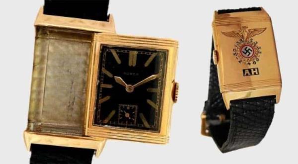 印有希特勒姓名首字母的手表将被拍卖，可能会卖到400万美元