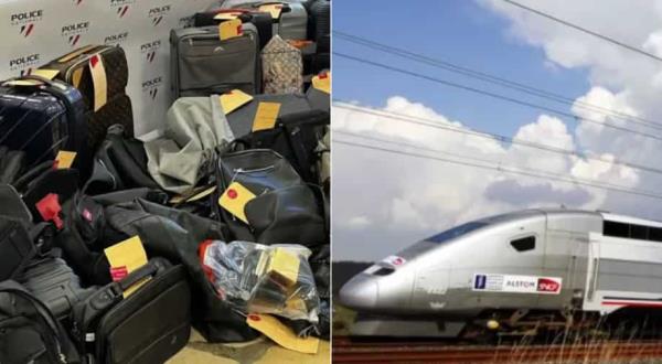 法国警方破获了一个电影式的火车盗窃团伙;被告戴着假发抢劫受害者