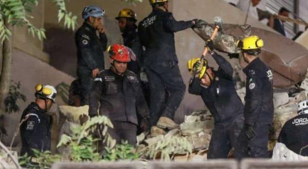 约旦:安曼大楼倒塌，9人死亡，16人受伤