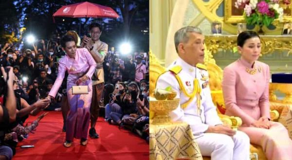 泰国:激进分子因在抗议活动中模仿女王嘲笑女王而被监禁2年