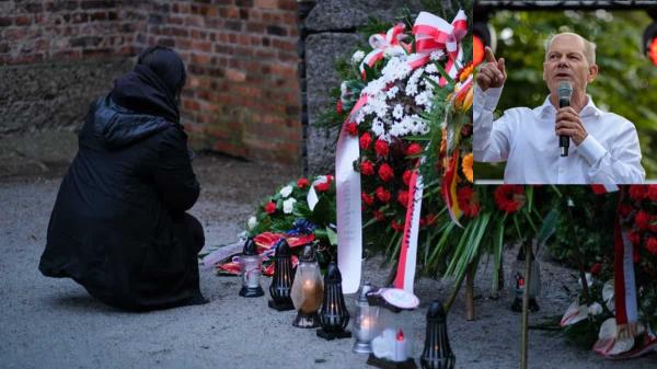 大屠杀纪念日:德国回忆“纳粹恐怖”，奥拉夫·肖尔茨说“再也不会”