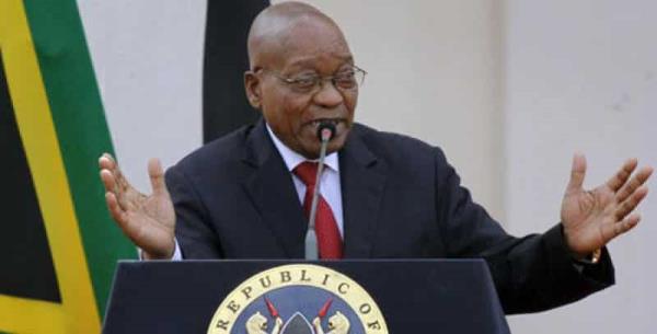 南非非国大暂停了前总统雅各布·祖马的职务