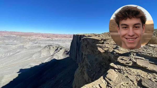“没有风景值得你的生命”:哥哥在峡谷里拍照时坠崖身亡，姐姐悲叹不已