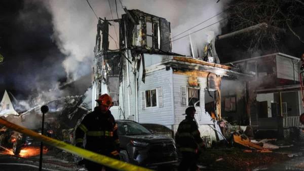 宾夕法尼亚州:警方在枪击事件中扑灭大规模房屋火灾，恐6人死亡