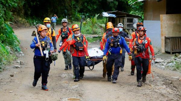 菲律宾山体滑坡死亡人数攀升至37人